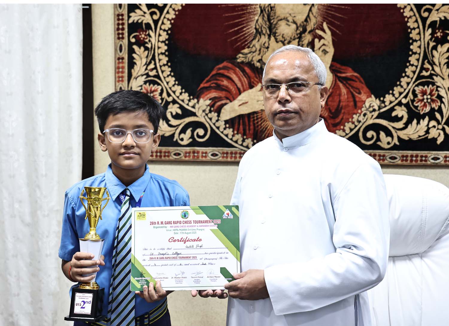 R.M. GARG RAPID CHESS TOURNAMENT