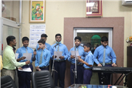 Acknowledging the efforts of the Support Staff:SJC organises a Special Assembly