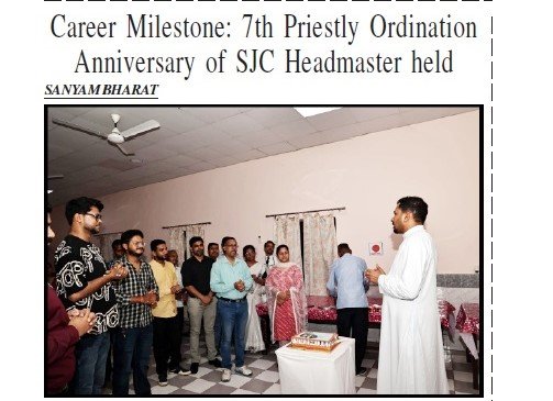 FR. MELWIN ORDINATION ANNIVERSARY