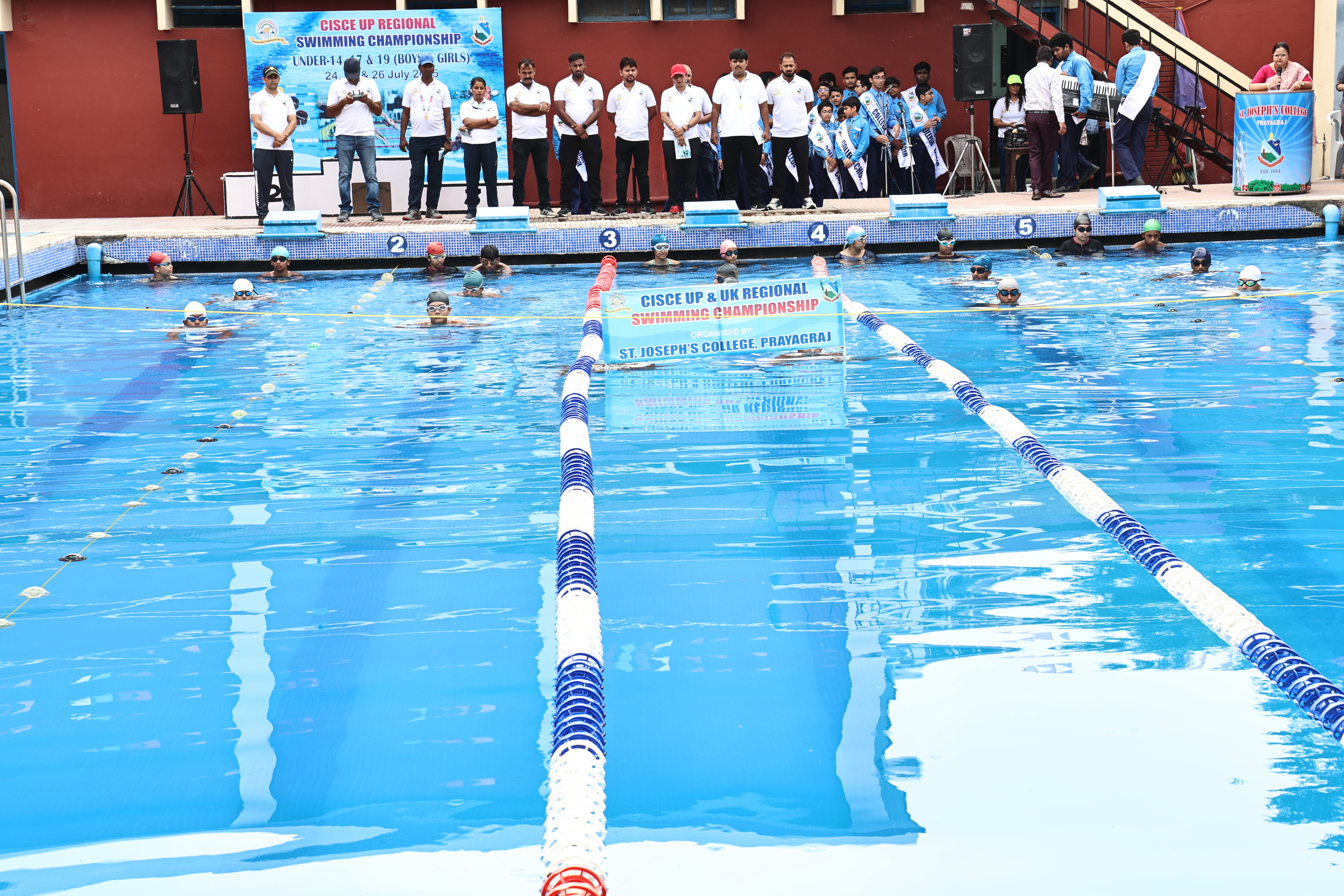 Day 1– CISCE UP Regional Swimming Meet 2025–26