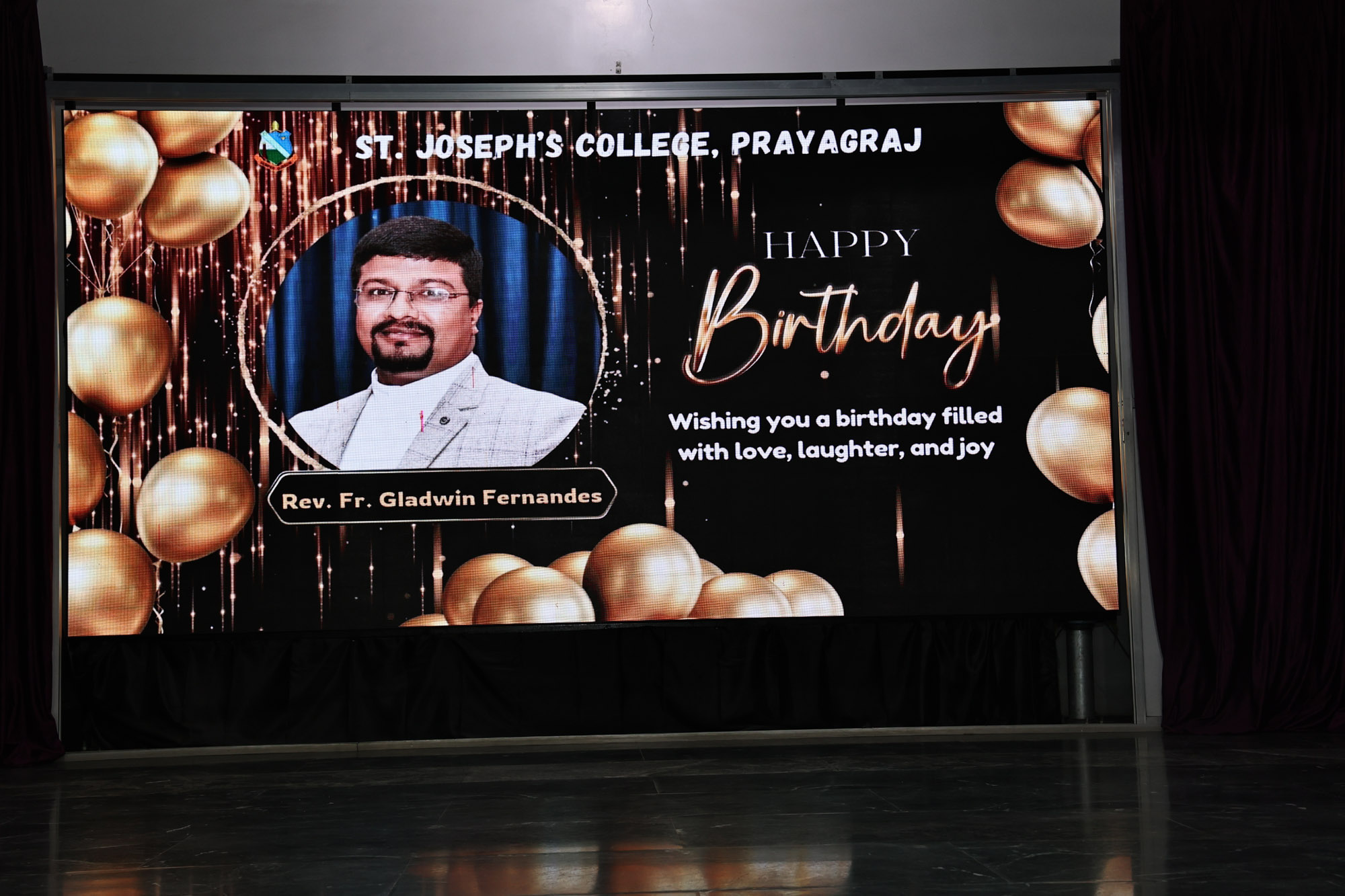 Birthday Celebration of Rev Fr Gladwin Fernandes