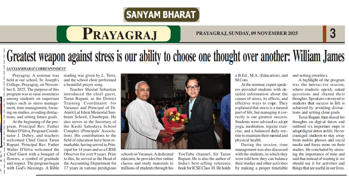 Focus and live SJC holds seminar on Digital Detox